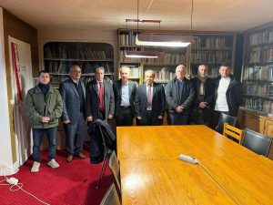 دیداری کومیتەی هاوکاری هێزە سیاسییەکانی چوارپارچەی کوردستان و ئەنیستیتۆی کورد لە فەرانسە